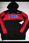 Fox Racing Mens Black/Red Honda Zip Up Fleece Hoodie Hoody Sweatshirt Fleece Xl