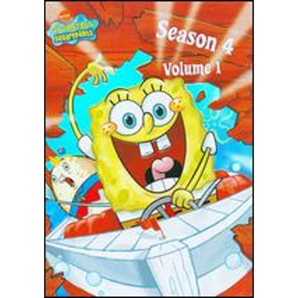 Spongebob Squarepants Season 4 Volume 1 (2-DVD Set, Region 1) Very Good! - Image 1 of 1