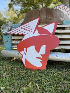 Antique Vintage Old Style Mercury Logo Sign - Picture 1 of 6