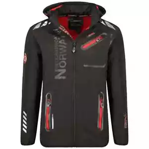 Geographical Norway Chaqueta Softshell PURA Hombre Lluvia Viaje Exterior WY2000H - Imagen 1 de 5