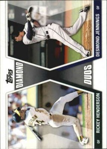 Rickey Henderson/Desmond Jennings 2011 Topps Diamond Duos Series 1 #DD- ID:17970