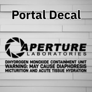 Aperture Laboratories Vinyl Aufkleber Aufkleber Auto Laptop Becher Diwasserstoffmonoxid - Bild 1 von 7
