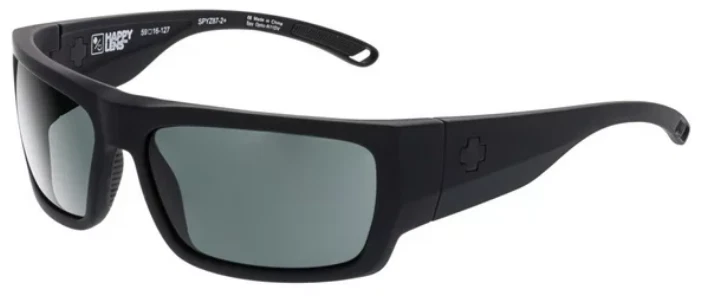 Gafas de sol Spy Optic ROVER Happy NEGRO BRILLANTE gris verde con humo 673372242863* Foto 1 de 1