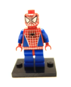 Lego Rare blue Spiderman minifigure Spider-man 4852 4851 The Origins 2002 Mint - Picture 1 of 3
