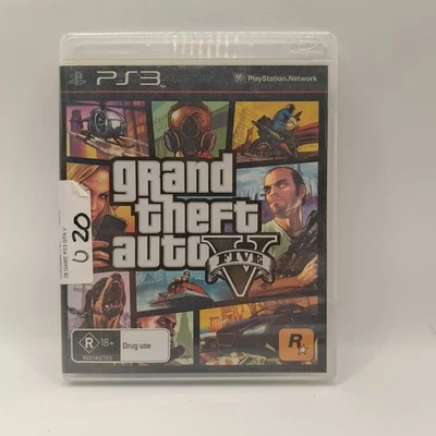 Grand Theft Auto V PlayStation 3 Game PS3 Complete with Manual Free Postage - Image 1 of 4