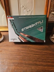 MAXFLI Box Of 12 STRAIGHTFLI Golf Balls New In Box New Gloss White - Picture 1 of 5