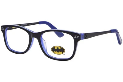 Disney Batman BME902 Anteojos Jóvenes Niños Azul Borde Completo Forma Rectángulo 45mm Foto 1 de 4