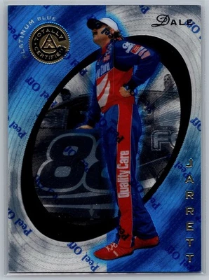 1997 Pinnacle Totally Certified #15 Dale Jarrett Platinum Blue /1999 NASCAR Card - Image 1 of 2