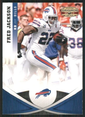 Panini Gridiron Gear #15 2011 Fred Jackson Buffalo Bills 35962 Foto 1 de 2