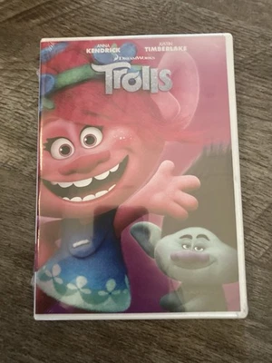Dreamworks Trolls DVD Brand New Sealed Unopened Dreamworks Animation Movie - Image 1 of 3