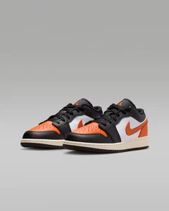 553560-081 Nike GS Air Jordan 1 Low Shattered Backboard - Picture 1 of 8