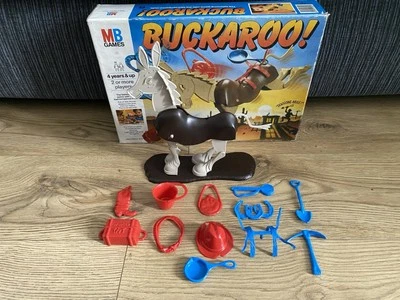 Buckaroo! MB Games Hasbro 1993 - Vintage Complete - Bad Tempered Moody Mule - Image 1 of 4