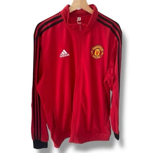 Chaqueta de fútbol Adidas Manchester United cremallera completa. Talla XL. - Imagen 1 de 12