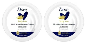 SET OF 2 Dove Body Love Intensive Cream Rich Nourishment Care 75ml 2.53 oz - Picture 1 of 2