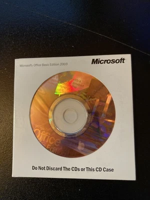 Microsoft Office Basic Edition 2003/CD With Activation Code/DELL - Image 1 of 2