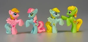 My Little Pony Figures Set Of 4 HELIA ~ PLOOMETTE 2010-2018 Hasbro Ponies - Picture 1 of 10