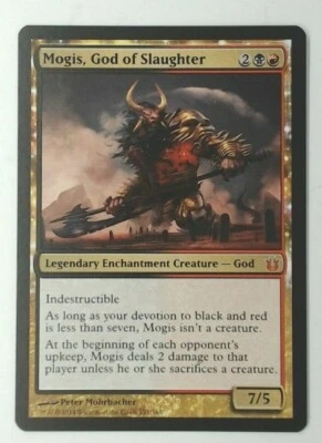 MTG Singles - Mogis, God of Slaughter - Born of the Gods -D296 - Image 1 of 2