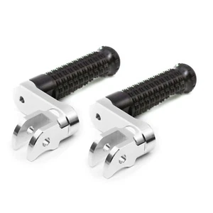 MPRO 1.5 inch Extended Black Front Foot Pegs Fit Kawasaki Z800 13 14 15 16 17 - Picture 1 of 7