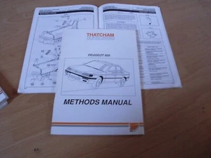 Thatcham Manuale Riparazione Corpo Peugeot 605 1989 - 1995 - Foto 1 di 1