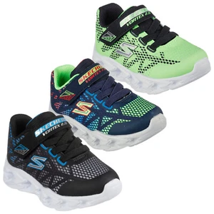 Skechers Bebé Vortex 2.0 Zapatillas sin Cordones con Luz Zapatos Niño - Imagen 1 de 12