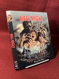 SLIPCOVER ONLY Hell Night Scream Factory Collector's Edition - Imagen 1 de 4