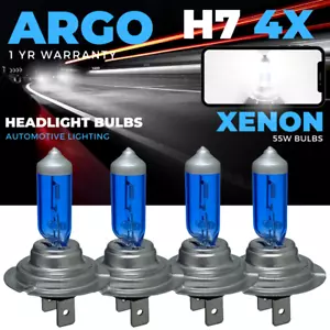 4 x phares blancs xénon H7 55 W voiture 477 499 Px26d fourgonnette halogène mise à niveau 12v - Photo 1 sur 13