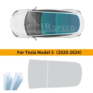 For Tesla Model 3 2020-2024 Sunroof Ice Armor Precut Piant Protection Film TPU - Picture 1 of 12
