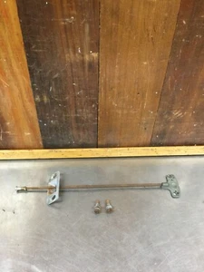 MG MGB 1970-80 • Original Rearview Mirror Mounting Rod & Brackets. Used. KMG1287 - Picture 1 of 8