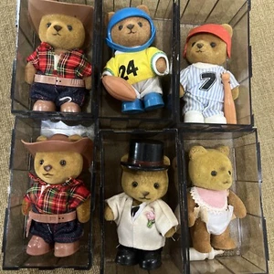 Vintage Teddy Bear Lot with Clothing - Picture 1 of 11