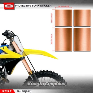 Protector de horquilla frontal MX pegatina gráficos de vinilo para la mayoría de las motos de tierra multicolor - Imagen 1 de 50