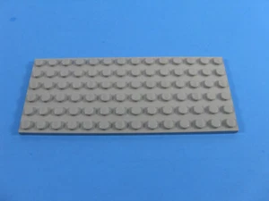 LEGO Antiguo Gris Claro Placa 6 x 14 Base Plataforma 6081 6558 6541 6558 #3456 De Colección - Imagen 1 de 3