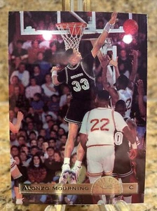 1993 Classic Draft Picks #DS36 Chromium Draft Stars RC Alonzo Mourning. - Picture 1 of 2
