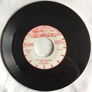 Alvis Wayne – You Are The One / Lay Your Head On My Shoulder 7", 45 RPM - Picture 1 of 4