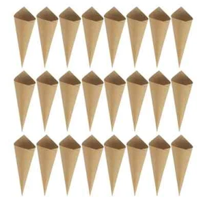 Decor Wedding Confetti Petal Vellum Paper Flower Cones Confetti Cones Favor Gift - Picture 1 of 10