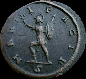 Tacitus 275-276 n. Chr. .AE Antoninianus. Tessin neuwertig.  Römisches Reich.  Hochwertig  - Bild 1 von 3