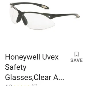 HONEYWELL UVEX A900 Safety Glasses,Clear - Picture 1 of 3