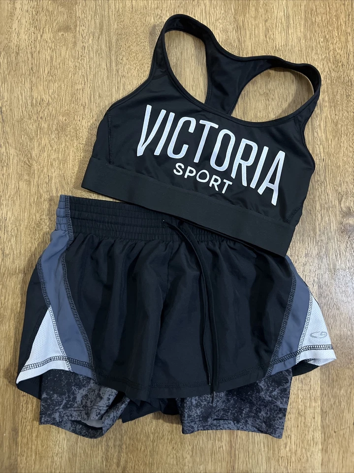 Champion C9 дуэт сухие шорты XS Victoria спортивный бюстгальтер S лот из 2 женская одежда - Изображение 1 из 4