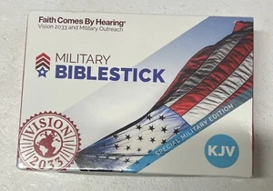 Military Bible Stick KJV Audiobook BibleStick Vision 2033 NEW - Picture 1 of 6