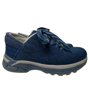 Zeba Hands Free Slip On Sneakers Womens 8 Blue Orthopedic Comfort Walking Shoes - Imagen 1 de 13