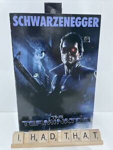 NECA 51912 The Terminator Schwarzenegger 7” Action Figure READ