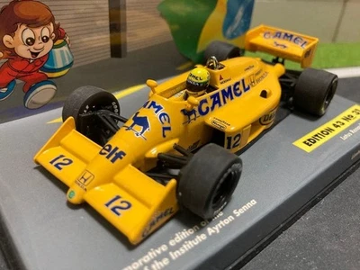 Modellino auto Minichamps 1/43 Lotus Honda 99T Camel Ayrton Senna - Immagine 1 di 4