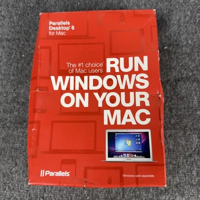 Parallels Desktop 8 For Mac Retail Box Software DVD Run Windows On Mac App - Image 1 of 4