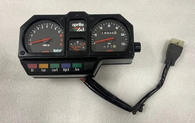 Strumentazione completa originale Aprilia AF10 Sintesi Replica Regiani 6 50CC co - Immagine 1 di 4