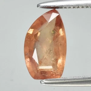 💎 1.11ct 8x4.7mm Fancy Orange Sapphire - Madagascar Gem - Picture 1 of 4