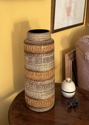 Vintage Scheurich Large Vase. 1970’s W Germany. Design Number 289-41 - Image 1 of 4