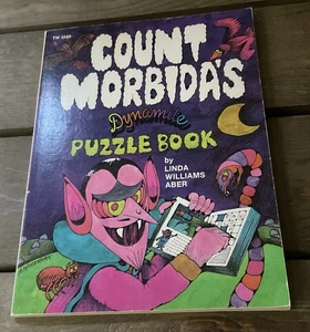 Count Morbida’s Dynamite Puzzle Book Vampire 1977 Scholastic - 1 Page Pencilled - Foto 1 di 4