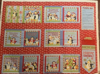 "Рождественская тканевая книжная панель ""Family Joy"" от Debbie mumm." Для Jo-Ann's  - Изображение 1 из 4