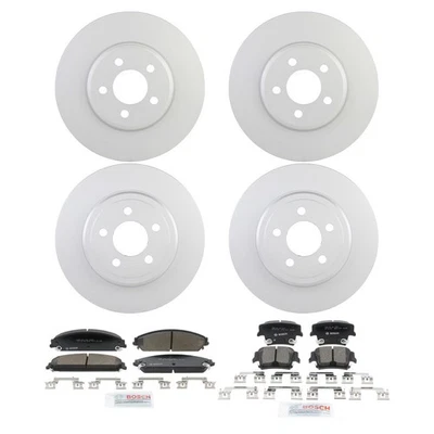 Bosch QuietCast Ceramic Brake Pad and Rotor Kit For 05-23 Dodge Charger Foto 1 de 4
