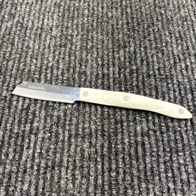 Cutco 3720 KR 3" Santoku Style Paring Knife Full Tang Handle USA PEARL WHITE - Image 1 of 4