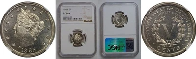 1885 Liberty Nickel   -   NGC PF-66+ - Image 1 of 3